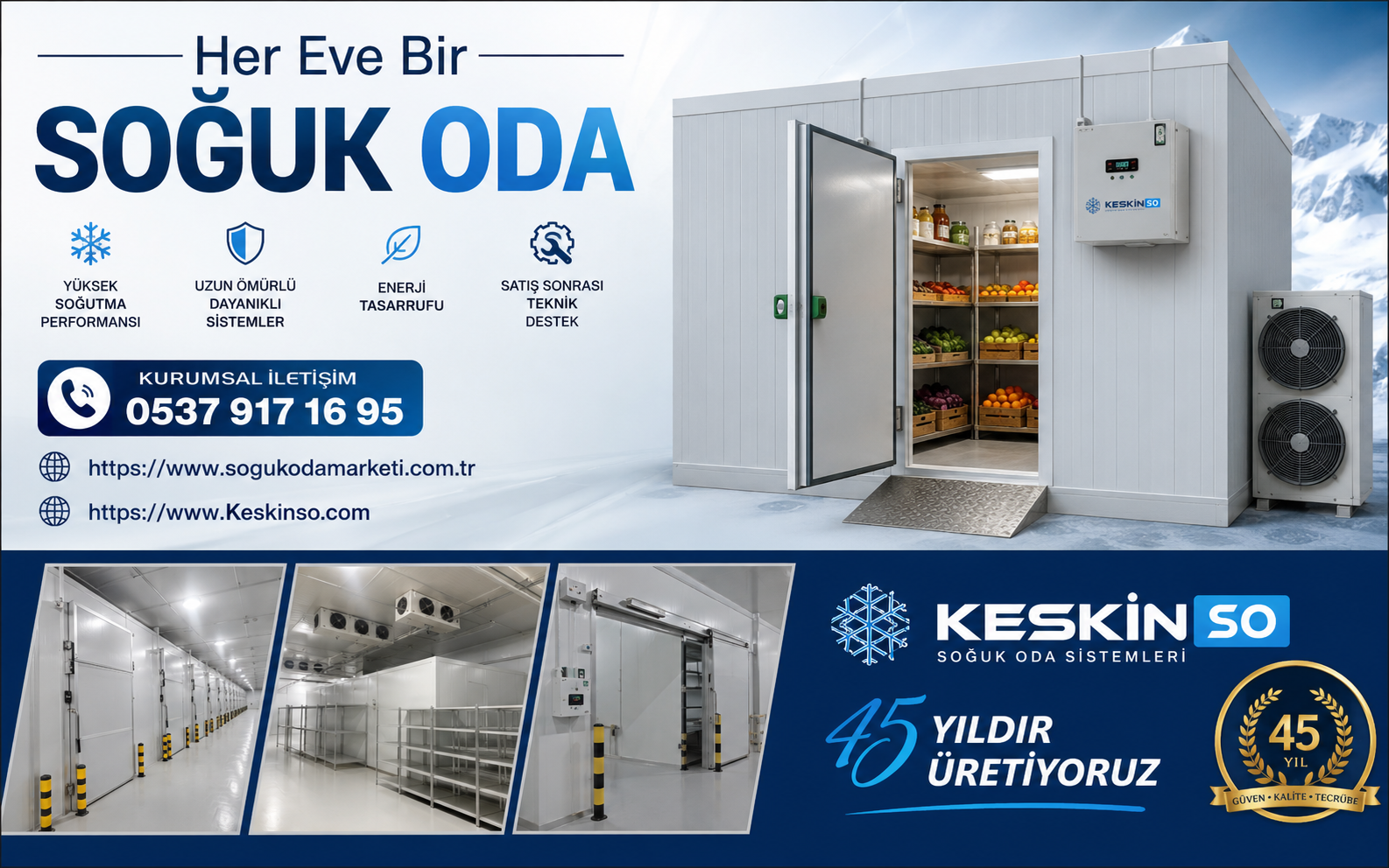 Her Eve Bir Soğuk Oda