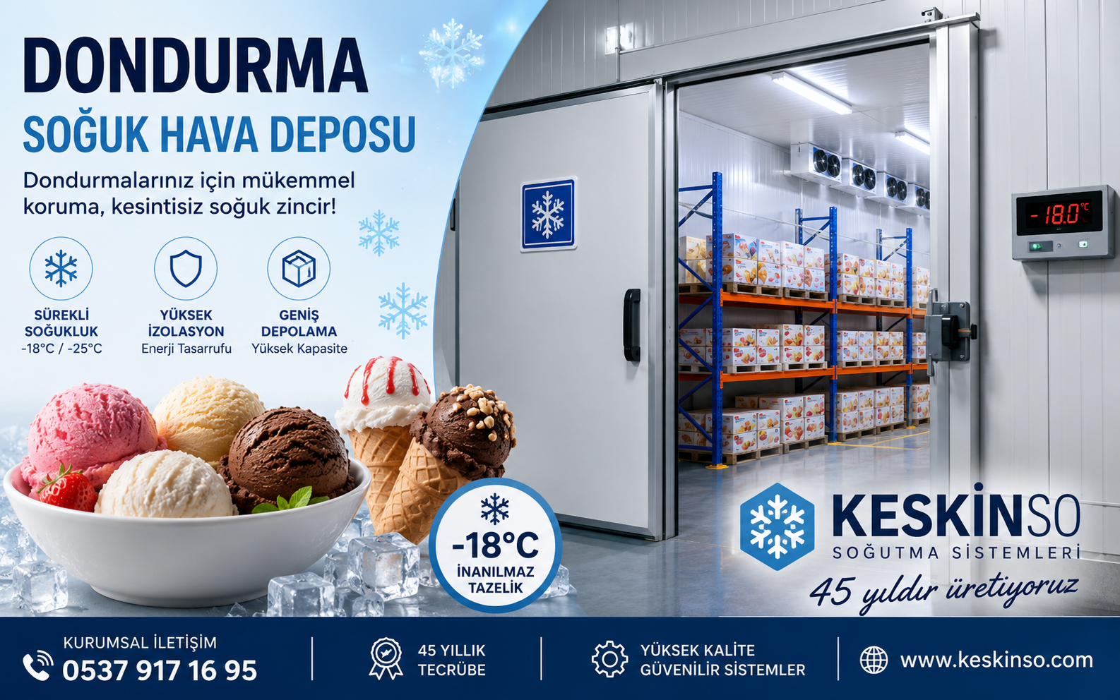Dondurma Soğuk Hava Deposu