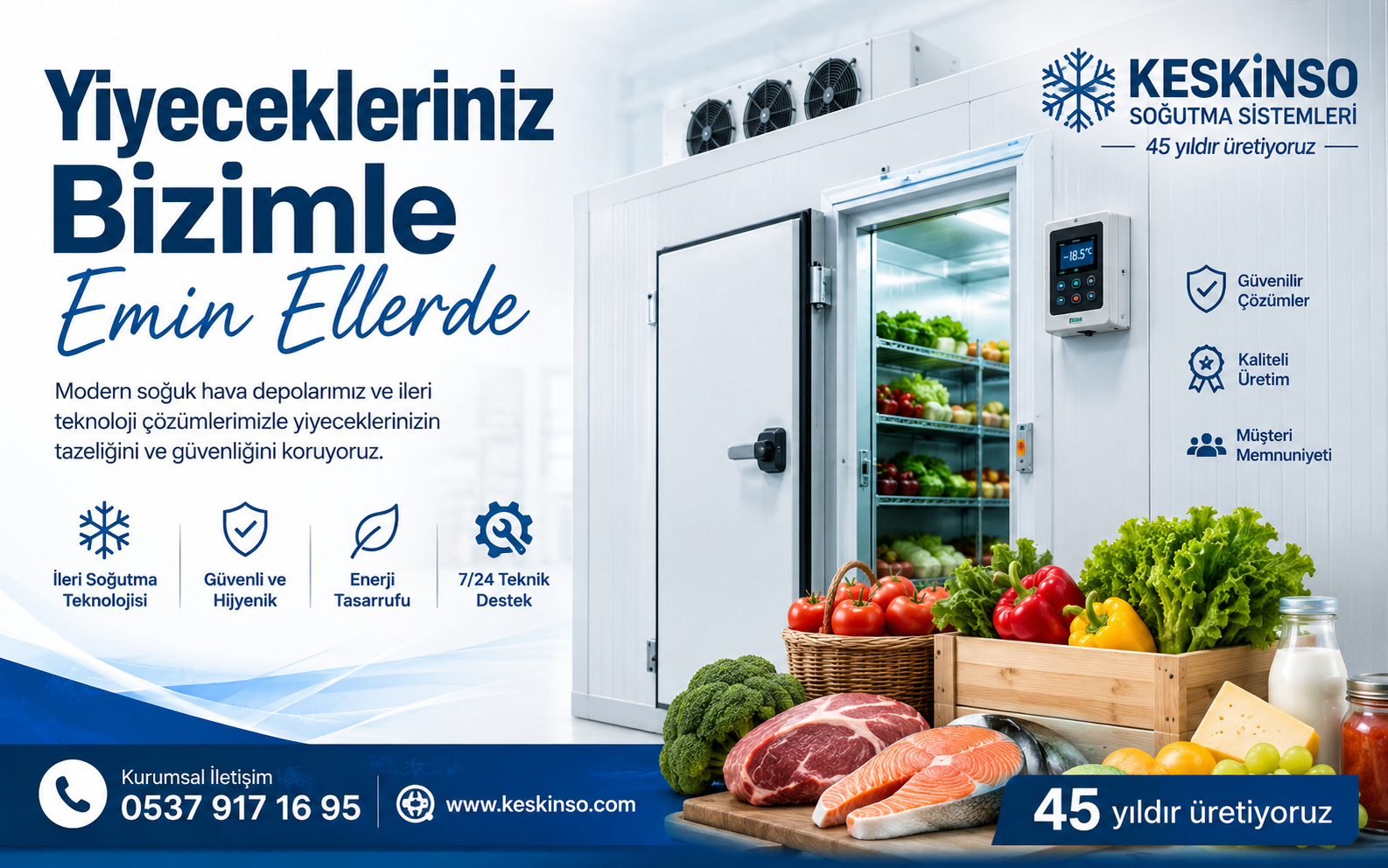 Yiyecekleriniz Bizimle Emin Ellerde