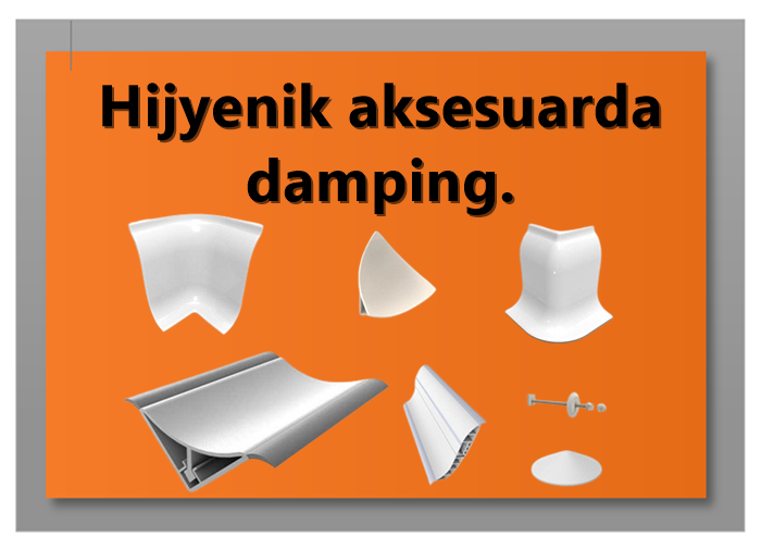 Dumping of hygienic accessories.