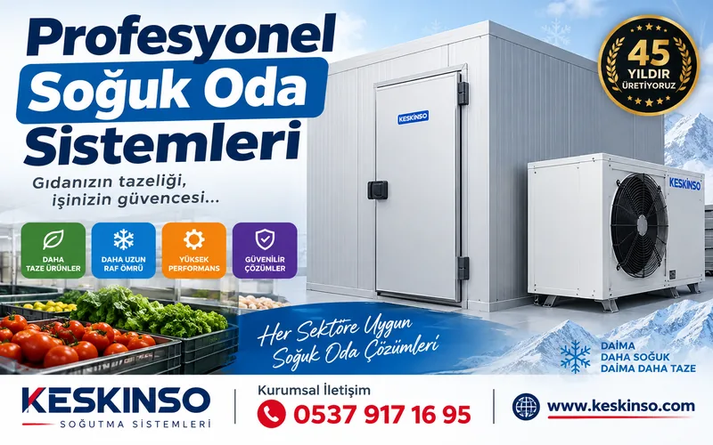 Profesyonel Soğuk Oda Sistemleri