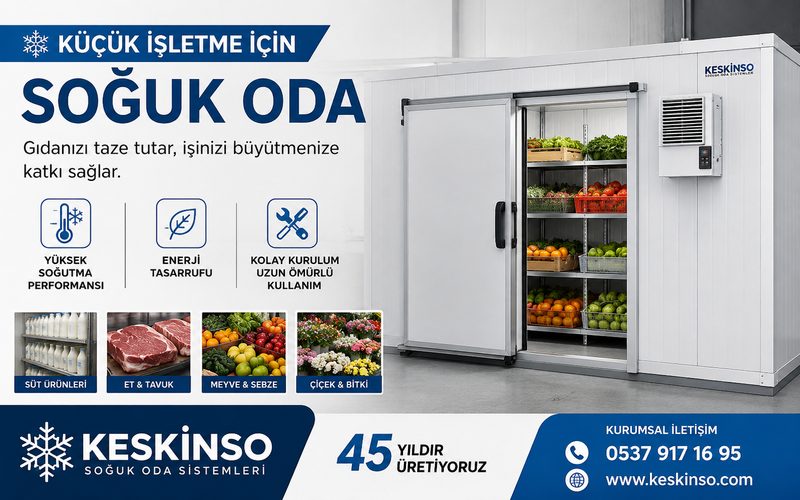 Küçük İşletme İçin Soğuk Oda