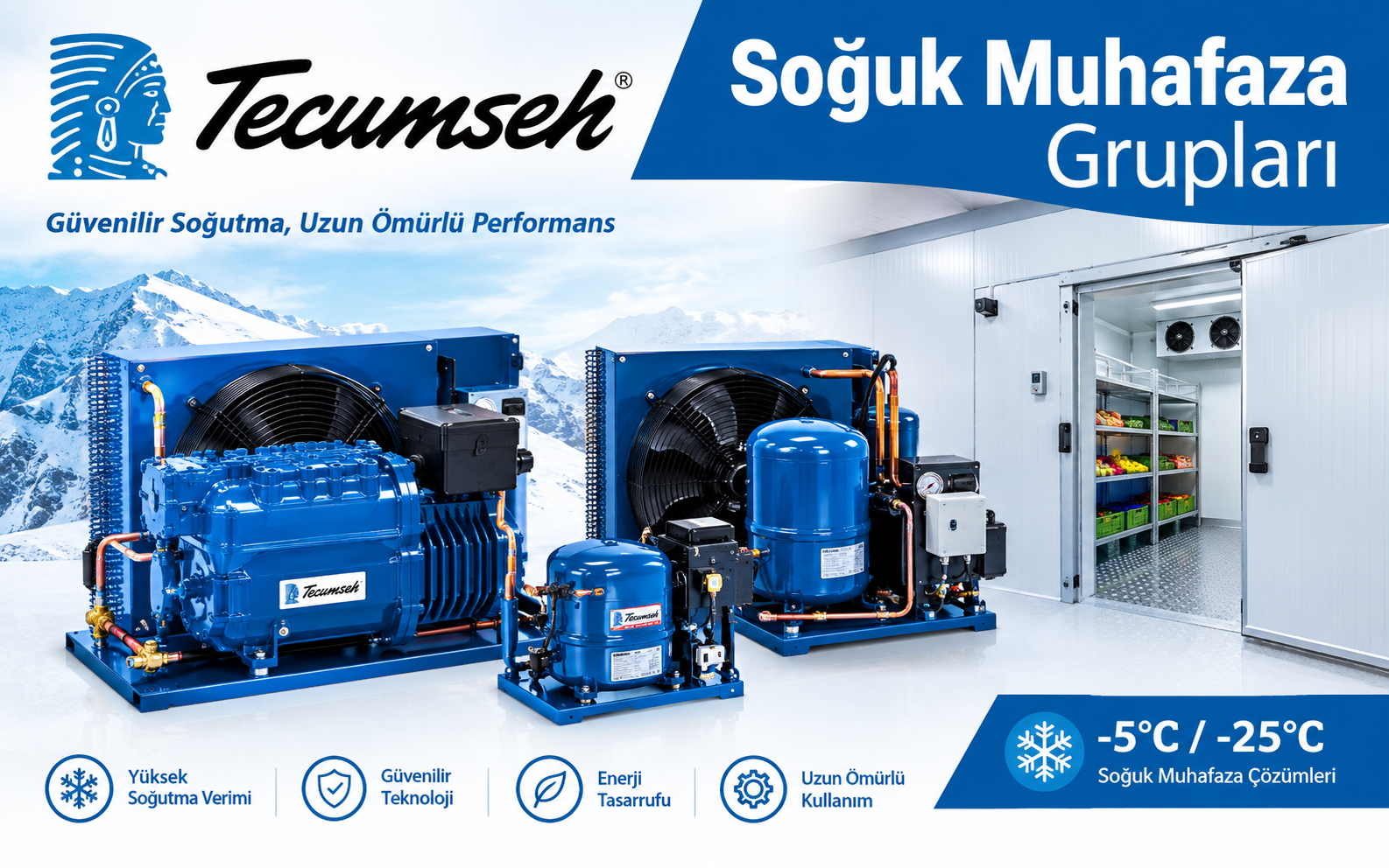 Tecumseh Soğuk Muhafaza  Fiyatları