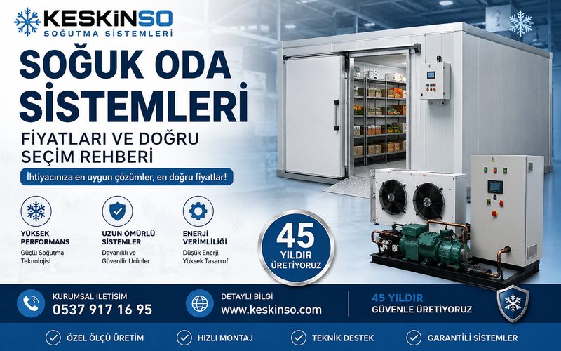 Soğuk Oda Sistemleri, Fiyatları ve Doğru Seçim Rehberi
